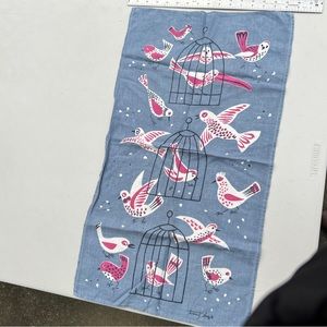 Vintage Tammis Keefe Linen Tea Towel